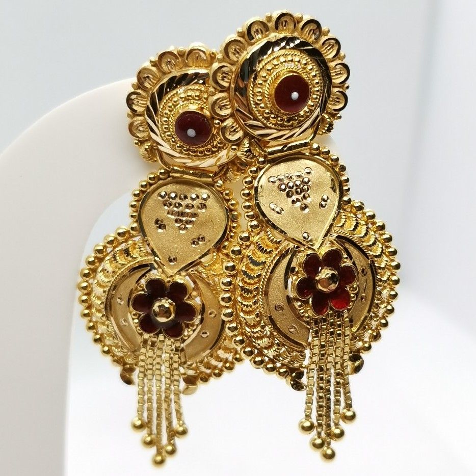 Dull Finish Earring