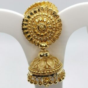 Petal Graved Jhumka