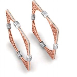square shape cz bangle