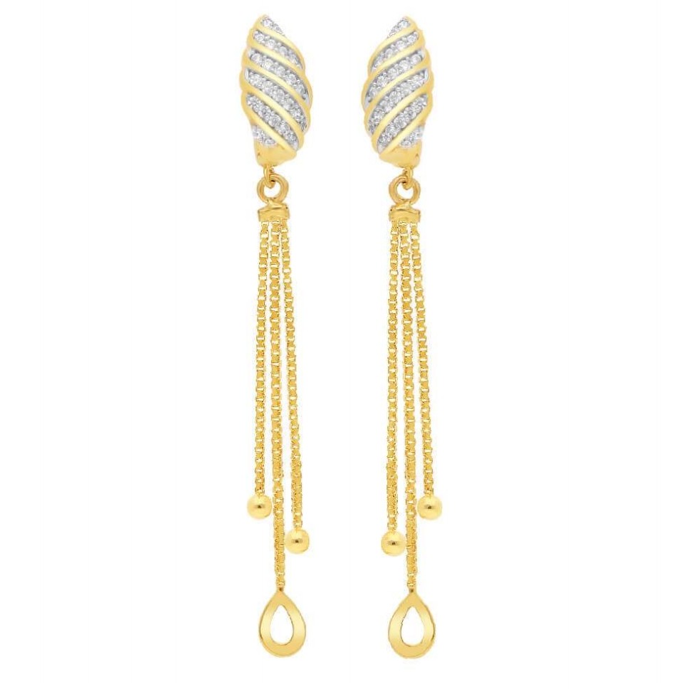 rhodium earrings