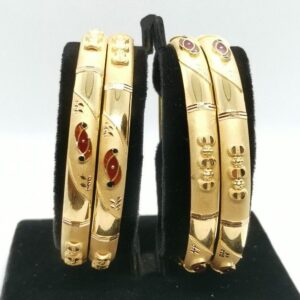 S Shape Meena Bangle