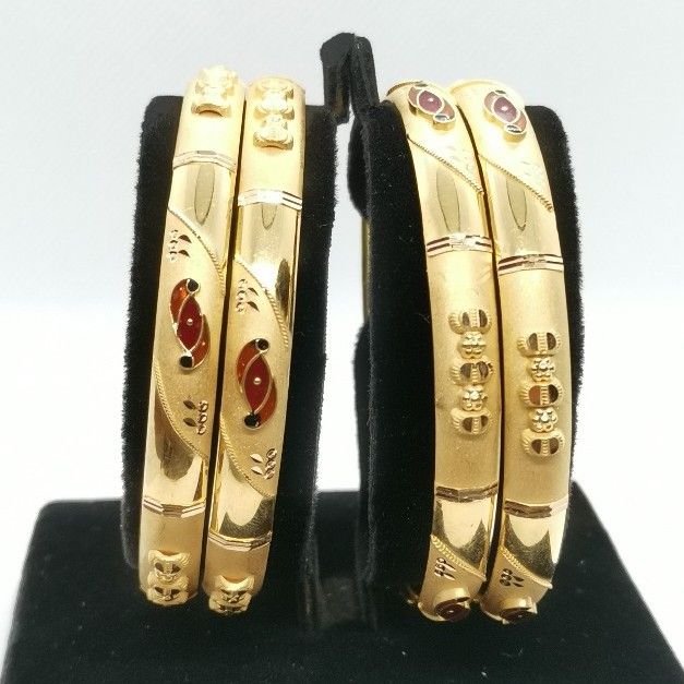 S Shape Meena Bangle