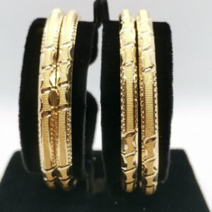 916 Rhodium Bangle