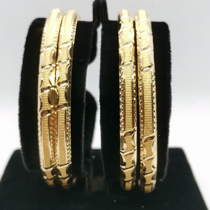 916 Rhodium Bangle