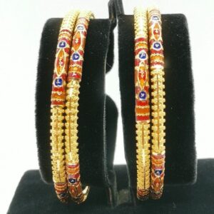 22k Meena Bangle 02