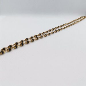 916 Black Tulsi mala