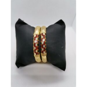 Lotus meena work bangle