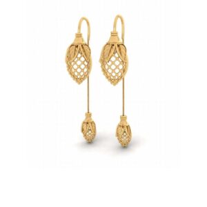 916 gold attractive earring for women pj-e004