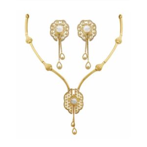 916 gold designer necklace set pj-n002