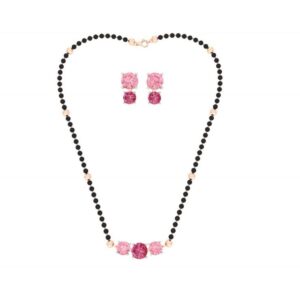 916 gold fancy colorful stone mangalsutra pj-m001