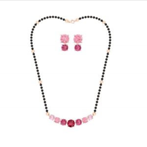 916 gold fancy colorful stone mangalsutra pj-m001