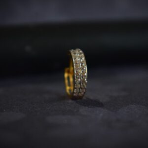 18kt Double-Round Bali