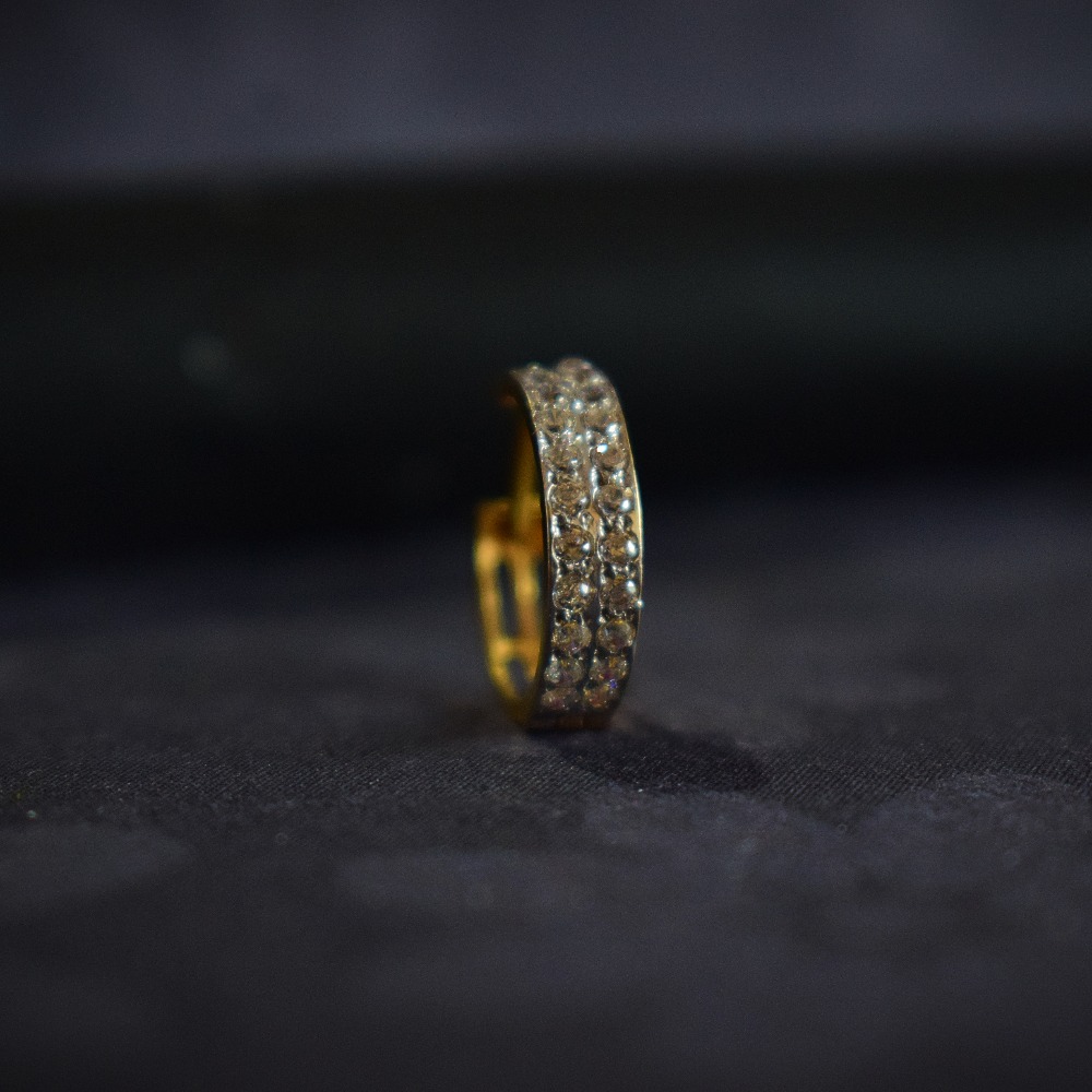 18kt Double-Round Bali