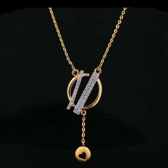22 K Gold Fancy Pendant Chain. NJ-P01156