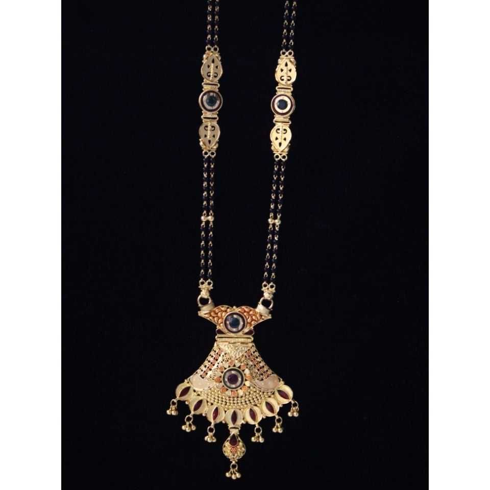 22 K Gold Mangalsutra. NJ-M01124