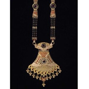 22 K Gold Antique Mangalsutra. NJ-M01113
