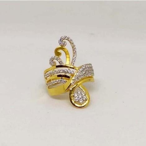 22 k Gold Fancy Ring. NJ-R01007