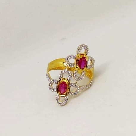 22 k Gold Fancy Ring. NJ-R01006