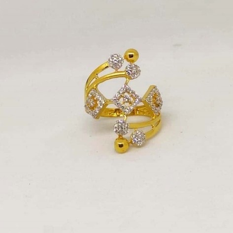 22 K Gold Fancy Ring. NJ-R01004