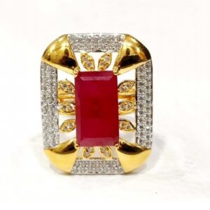 22 k Gold Fancy Cocktail Ring. NJ-R0996