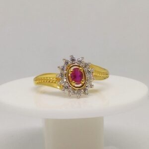 22 k Gold Fancy Ring. NJ-R0995