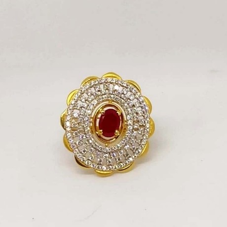 22 k Gold Fancy Ring. NJ-R0984