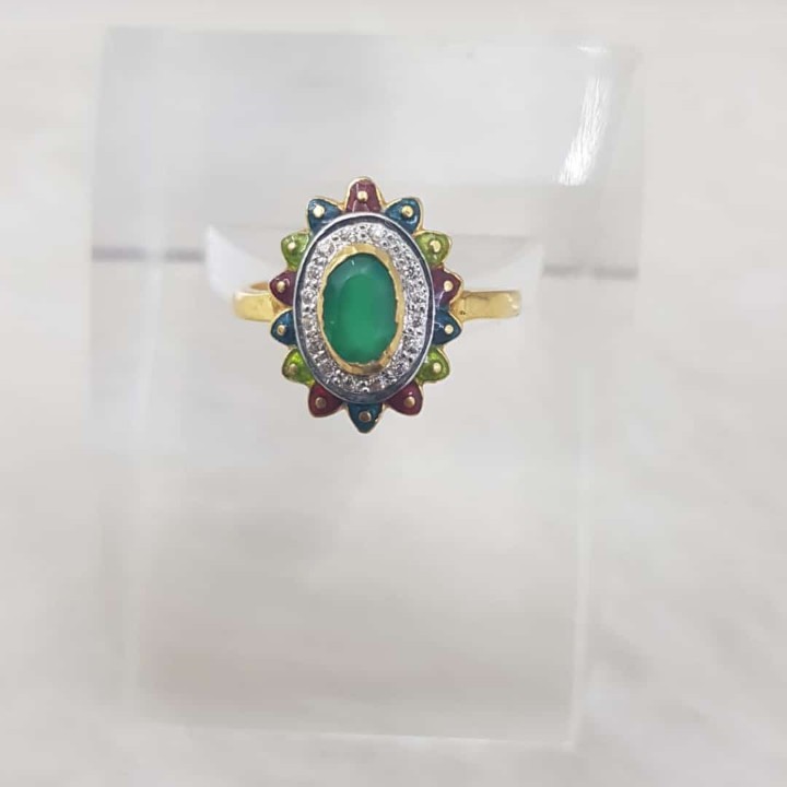 22 k Gold Fancy Ring. NJ-R0814