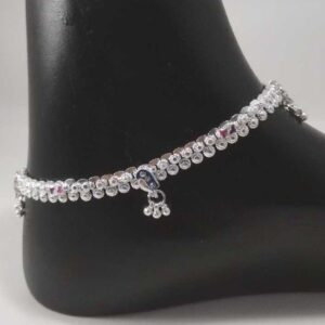 Silver Fancy Payal. NJ-P0413
