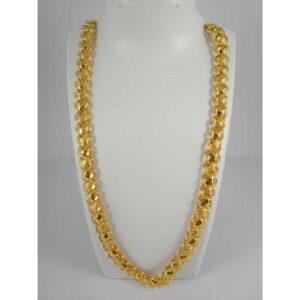 22 K Gold Hollow Chain. NJ-C0298