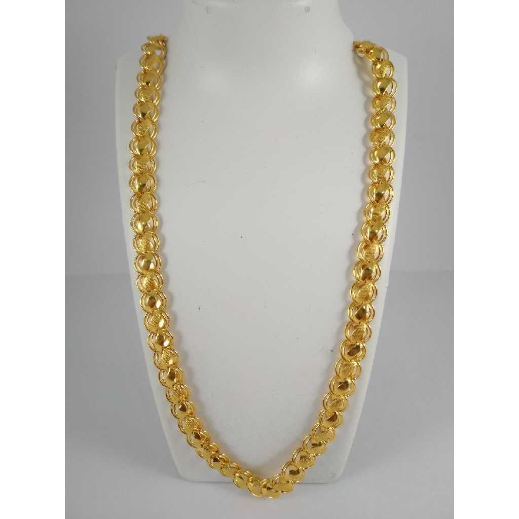 22 K Gold Hollow Chain. NJ-C0298