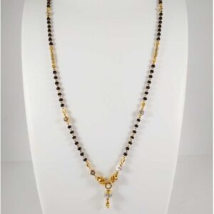 22 k gold Fancy Mangalsutra. NJ-M0297