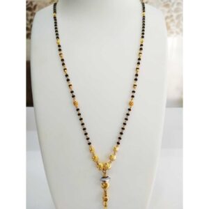 22 k gold Mangalsutra. NJ-M0295