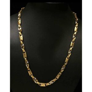22 K Gold Hollow Chain. NJ-C0293