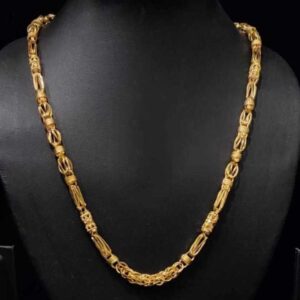 22 K Gold Hollow Chain. NJ-C0289