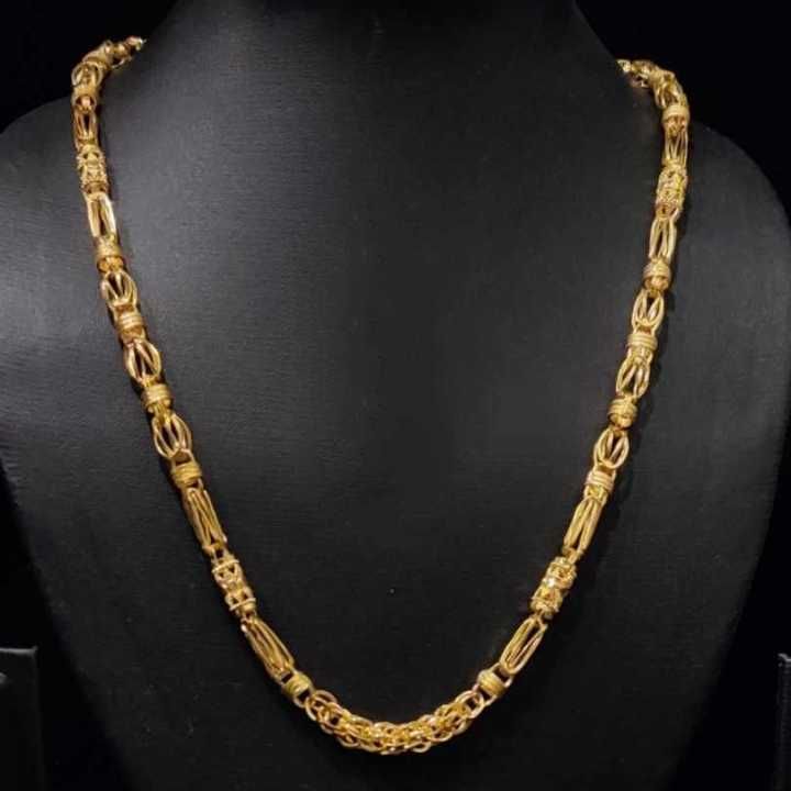 22 K Gold Hollow Chain. NJ-C0289