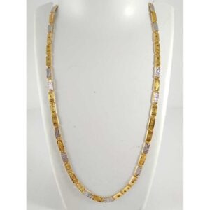 22 K Hollow Chain. NJ-C0285
