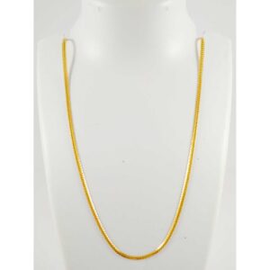 22 k gold fancy chain. nj-c0280