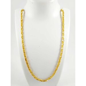 22 k gold fancy chain. nj-c0274