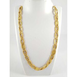 22 K Gold Hollow Chain. NJ-C0273