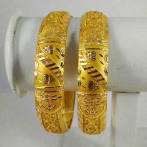 22 K Gold Exclusive Bangle. NJ-B0252
