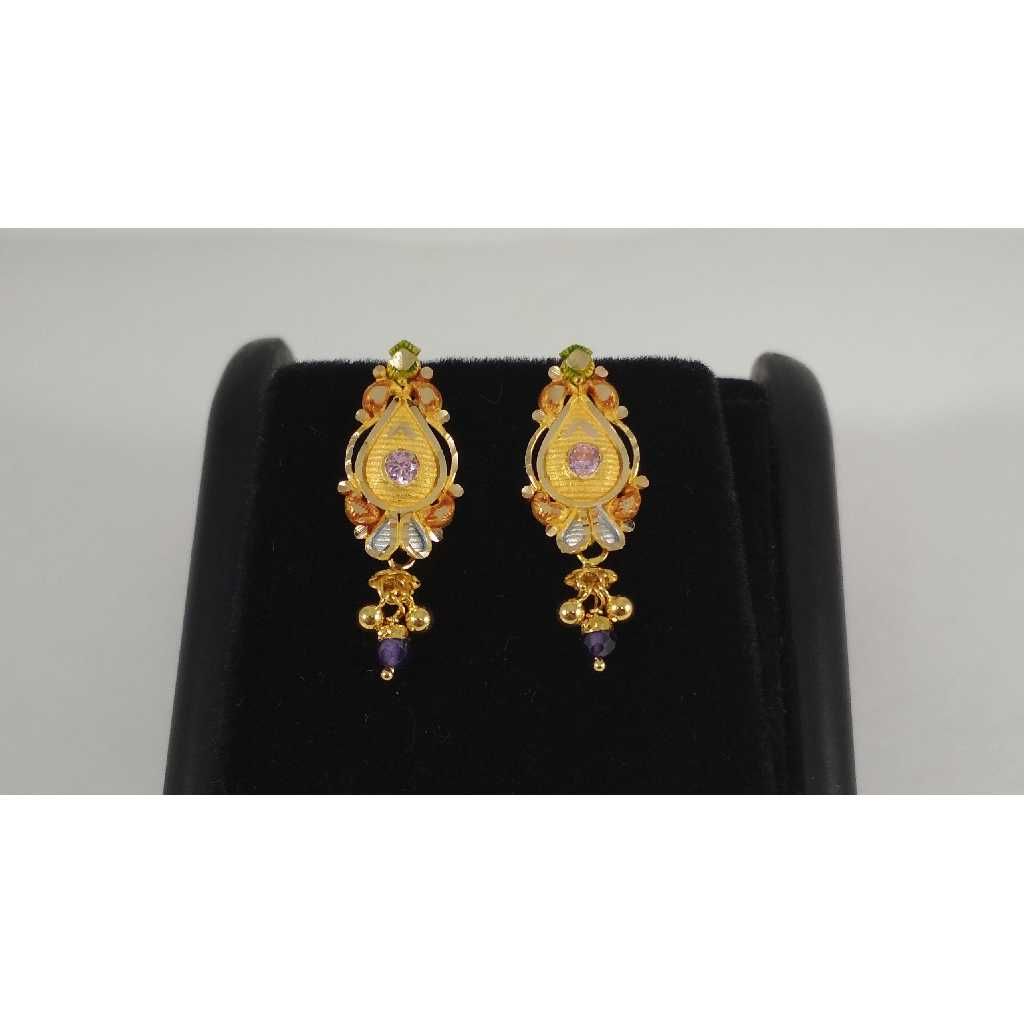 22 K Gold Earring. NJ-E0233