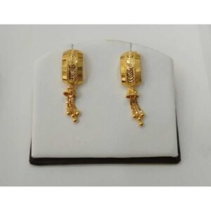 22 K Gold Half U Bali. NJ-E0222