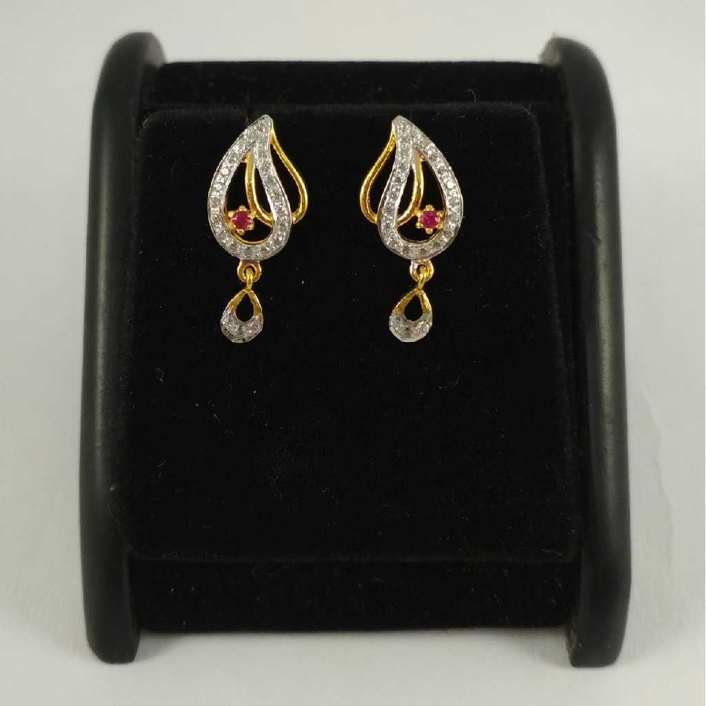 22 K Gold Fancy Earring NJ-E0126