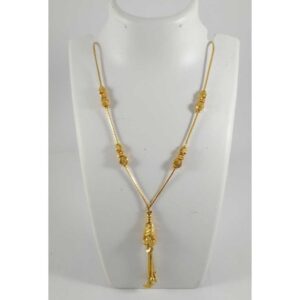22 k gold fancy pendant Chain nj-p0108