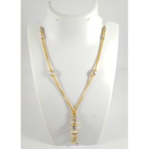 22 K Fancy Pendant Chain NJ-P0102