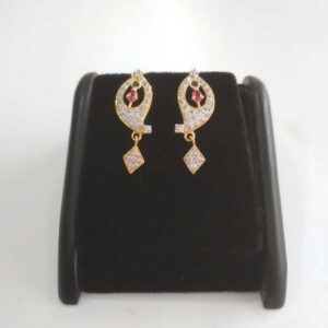 22 K Gold Fancy Earring  NJ-E082
