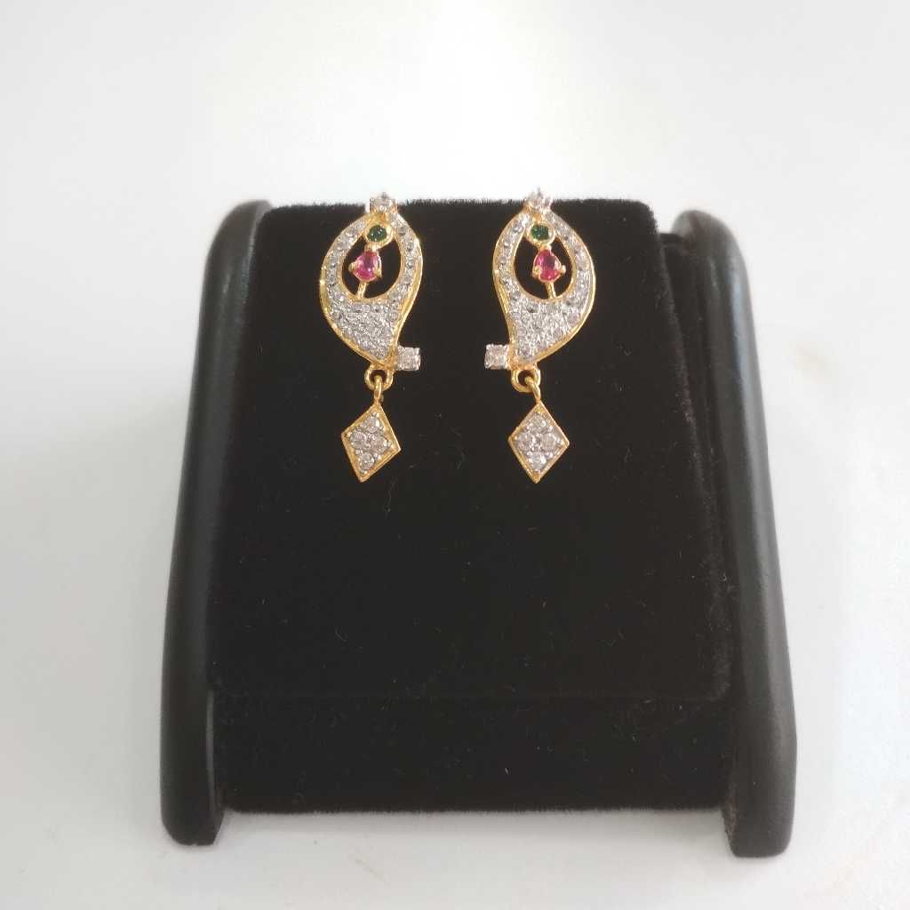 22 K Gold Fancy Earring  NJ-E082