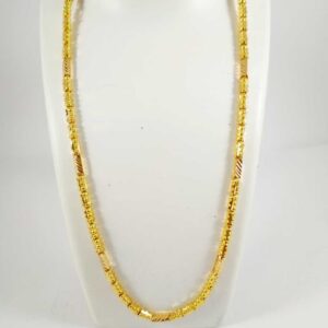 22k gold hand made chain nj-c040