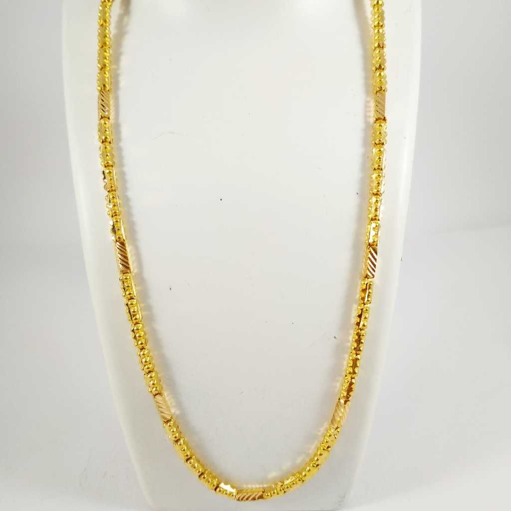 22k gold hand made chain nj-c040
