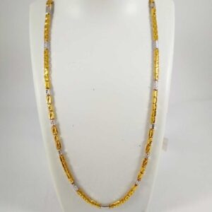 22k gold hand made chain nj-c038